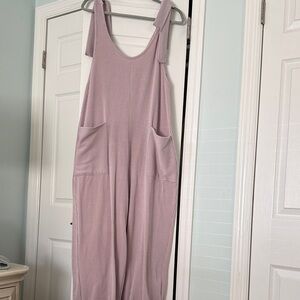 Celeste Lavender Jumpsuit with Pockets